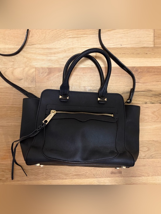 Rebecca Minkoff Handbags - Rebecca Minkoff Black Purse with Attachable Long Strap